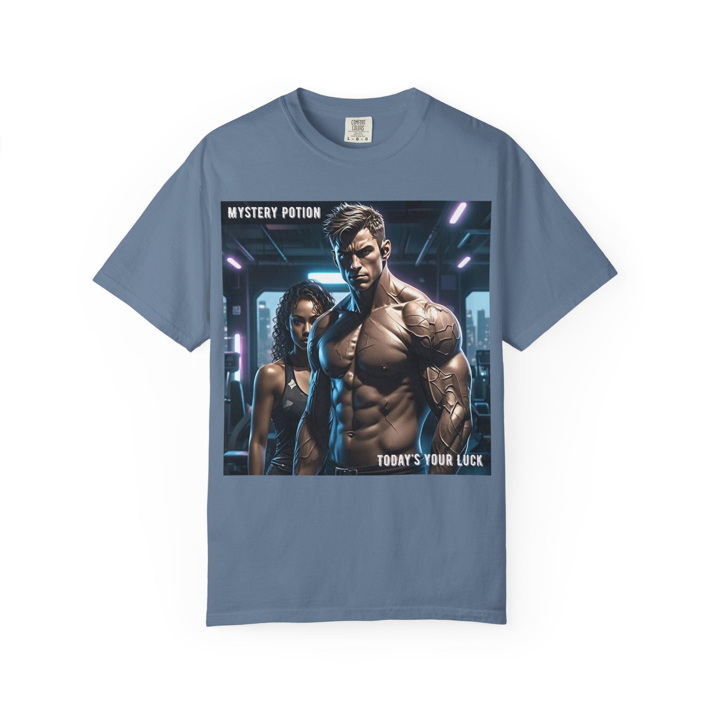 Mystery Potion Graphic T-Shirt - Unisex Casual Wear, Fitness Gift, Trendy Tee, Gamer Apparel, Everyday Style