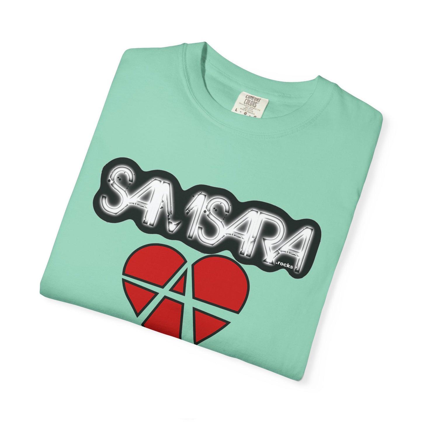 Samsara Unisex T-Shirt, Band Picture on back, Comfortable Graphic Shirt for Music Lovers, Perfect for Concerts, Gifts for Friends, Casual Wear, Street Style