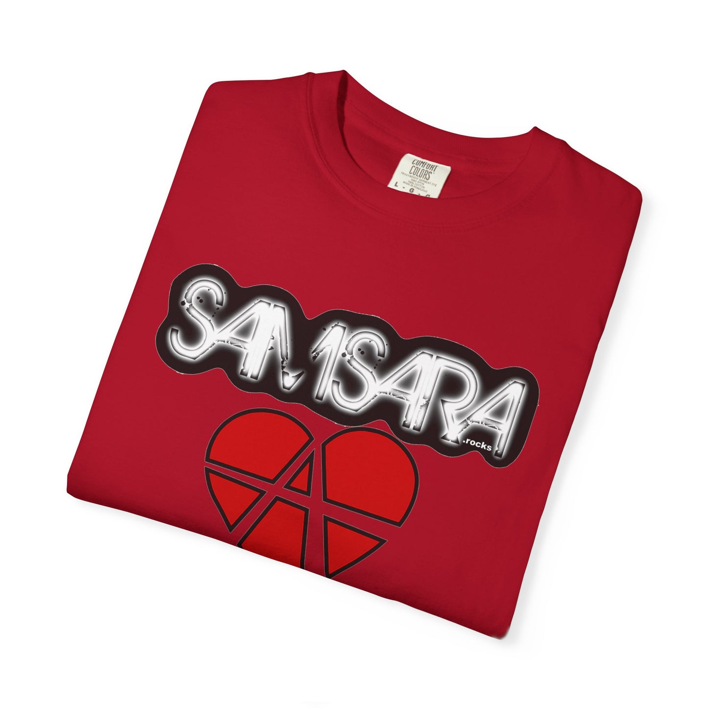 Samsara Unisex T-Shirt, Band Picture on back, Comfortable Graphic Shirt for Music Lovers, Perfect for Concerts, Gifts for Friends, Casual Wear, Street Style