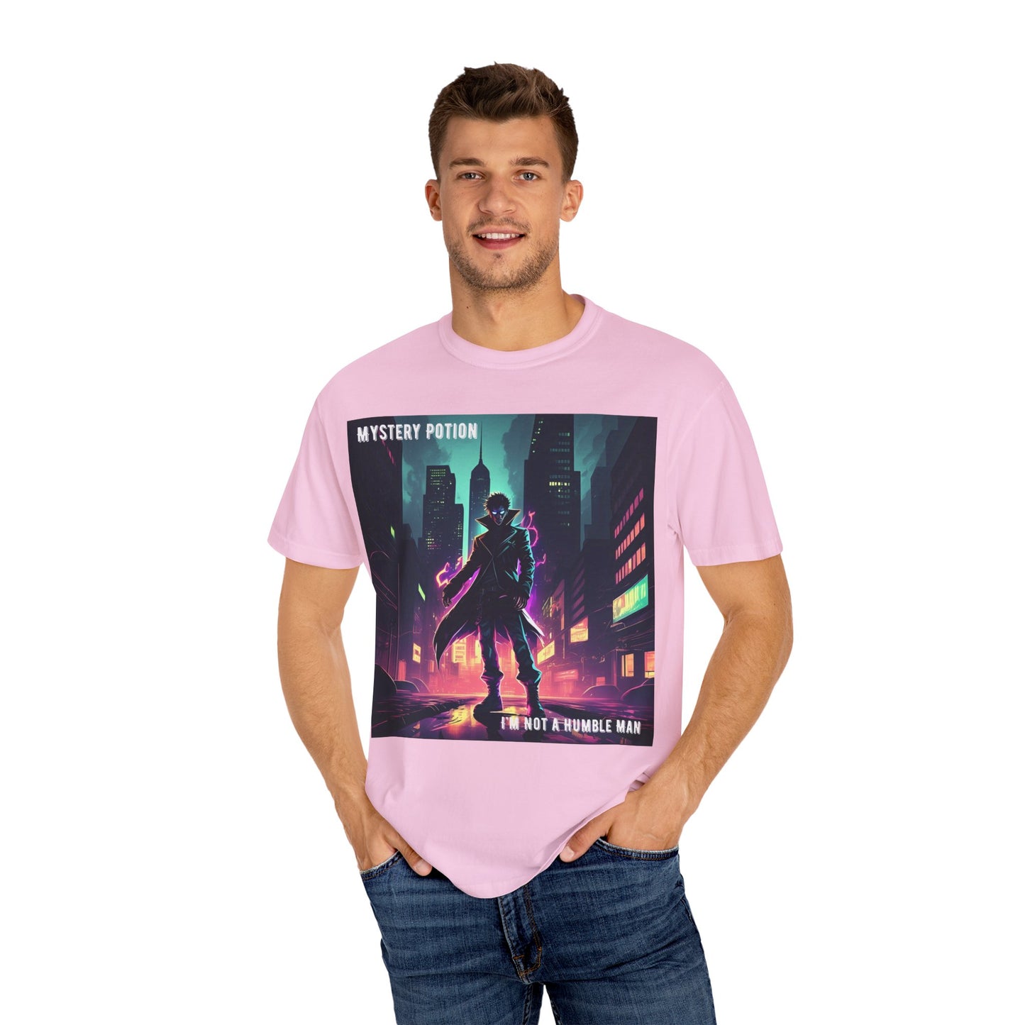 'I'm Not A Humble Man' Design, Mystery Potion Top Hit, Viral Musician's band T-shirt