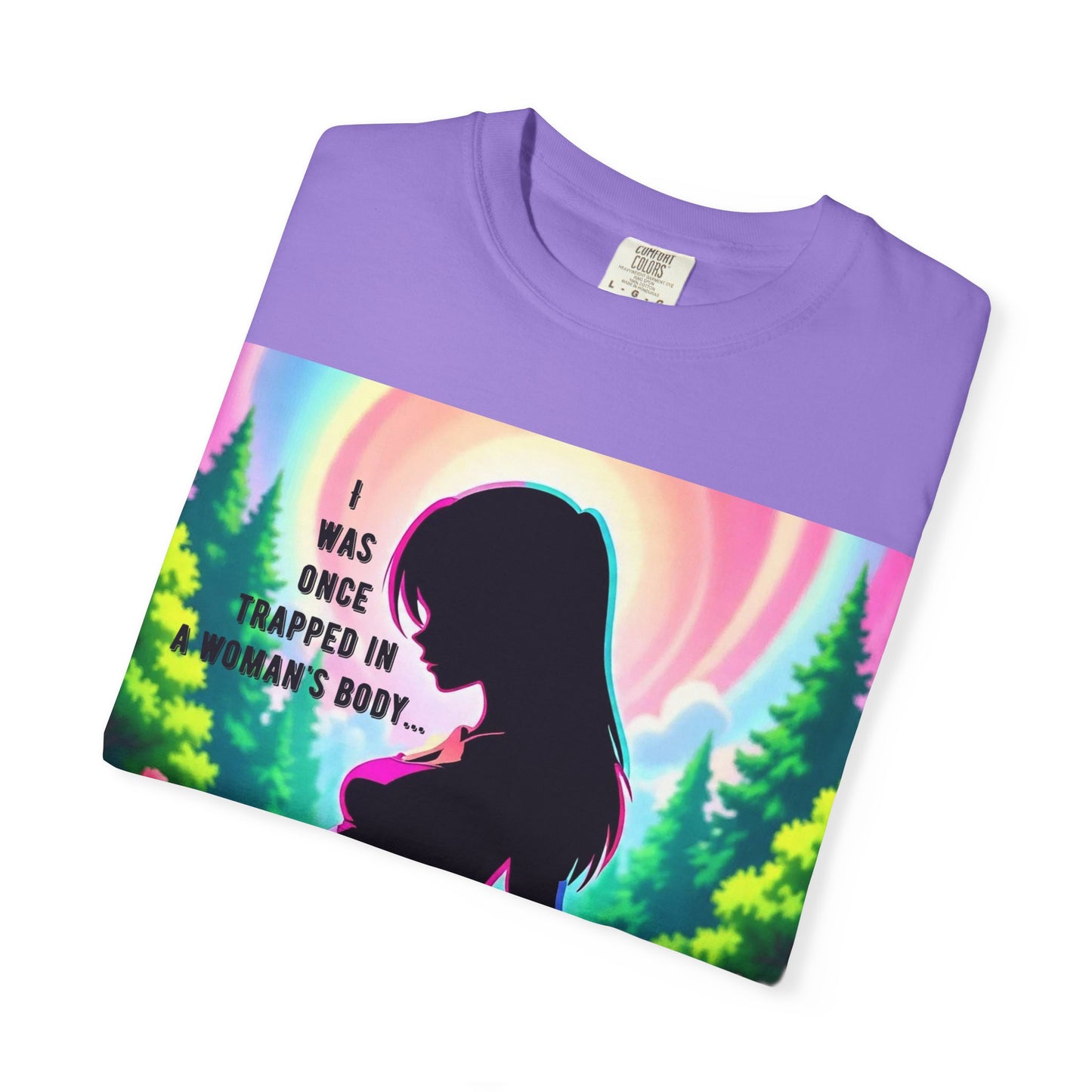 Maternity T-Shirt: I Was Once Trapped in Mom's Body, Pregnancy Gift, Baby Shower Shirt, Unisex Tee for Moms, Expecting Mothers