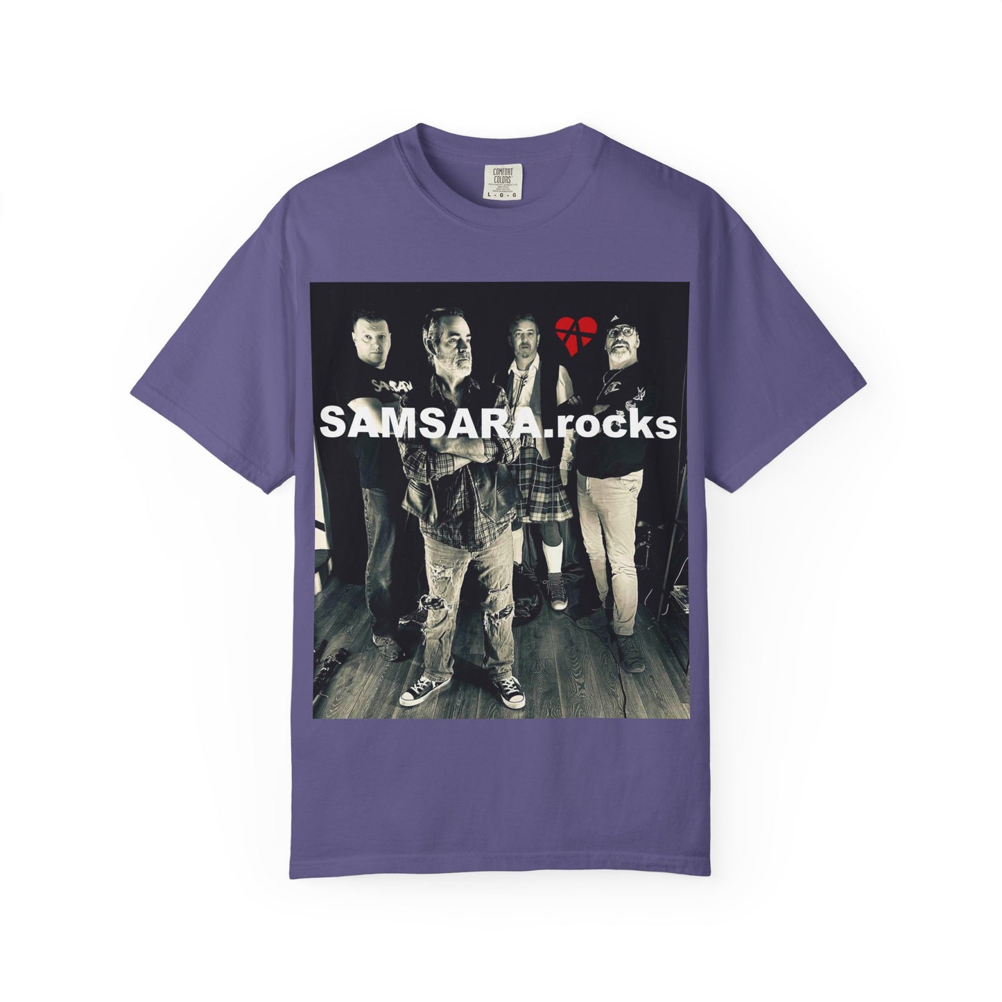 'Samsara Rocks' Official Unisex T-Shirt, Cool Band Tee, Music Lover Gift, Casual Style, Gift for Concert Goers, Rock Music Apparel
