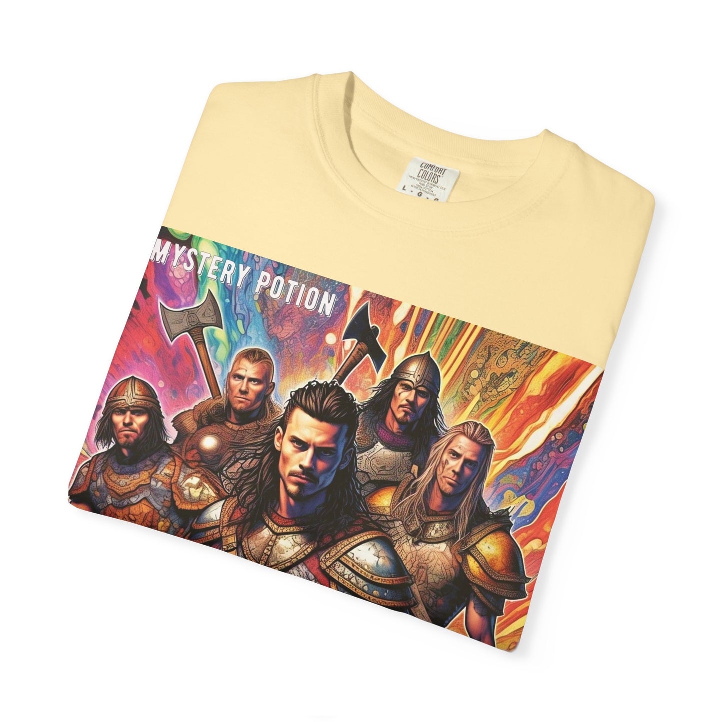 Viking-Themed Unisex T-Shirt, Adventure T-Shirt, Gaming Shirt, Mythology Tee, Fantasy Gift, Mystery Potion Shirt