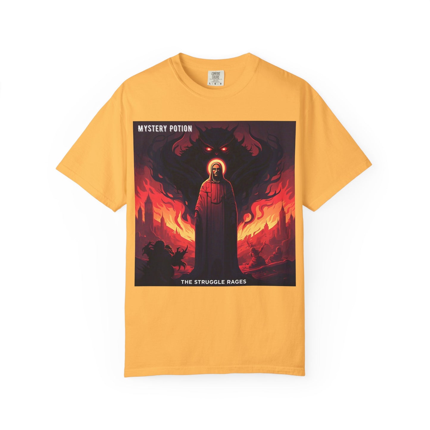 Mystical Struggle Graphic Tee - Perfect for Fans of Fantasy, Unique Gift, Casual Wear, Unisex T-shirt, Graphic Art Clothing
