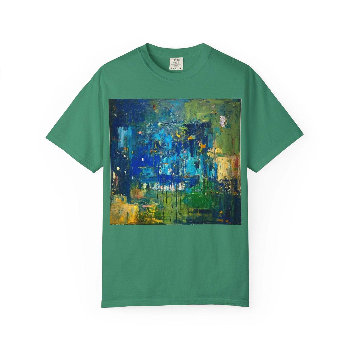 Artistic Unisex T-Shirt, Colorful Abstract Tee, Casual Wear, Gift for Art Lovers, Summer Essential, Unique Graphic Shirt