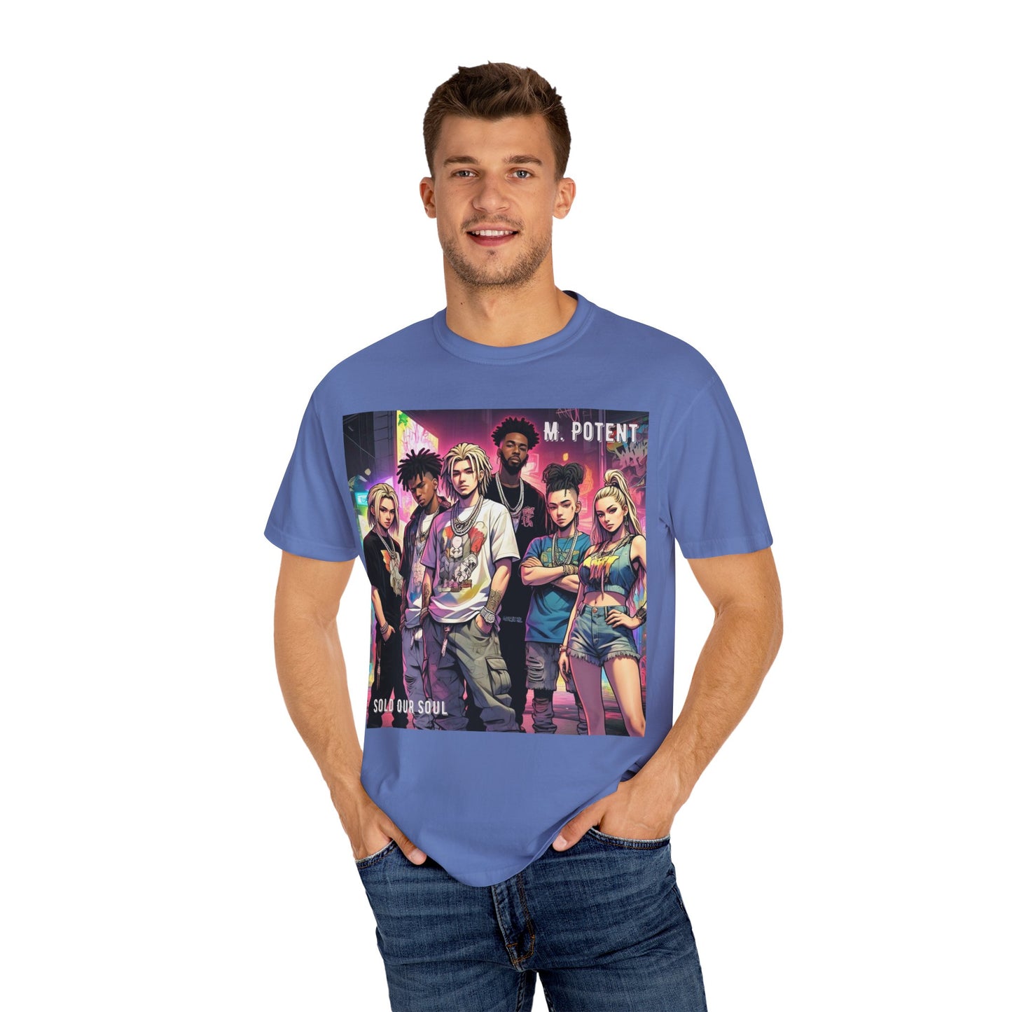 'Sold Our Soul' by M. Potent, Hip Hop Graphic Tee, Streetwear T-Shirt, Unisex Casual Tee, Music-Inspired Shirt, Gifts for Music Lovers, Trendy Fashion Top