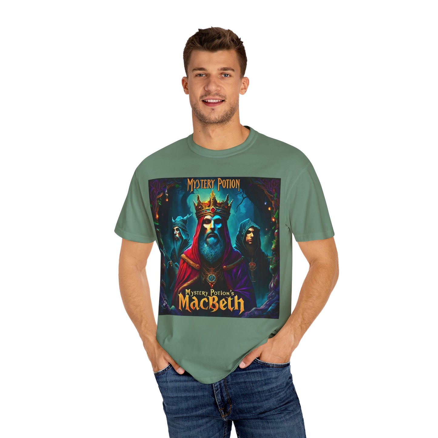 Mystery Potion Macbeth Shirt | Unisex T-Shirt for Fans, Halloween Costume, Literary Gifts, Theatre Lovers