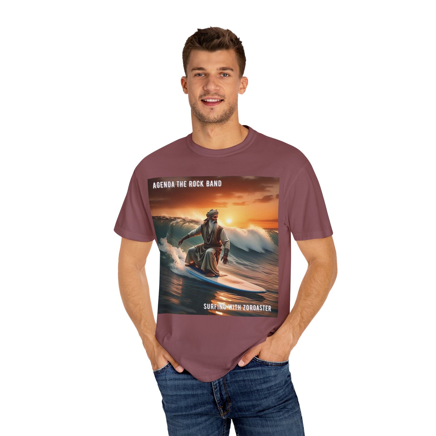 Surfing Rock Band T-Shirt, Unisex Vintage Tee, Casual Summer Wear, Perfect for Music Lovers, Beach Days, Concerts
