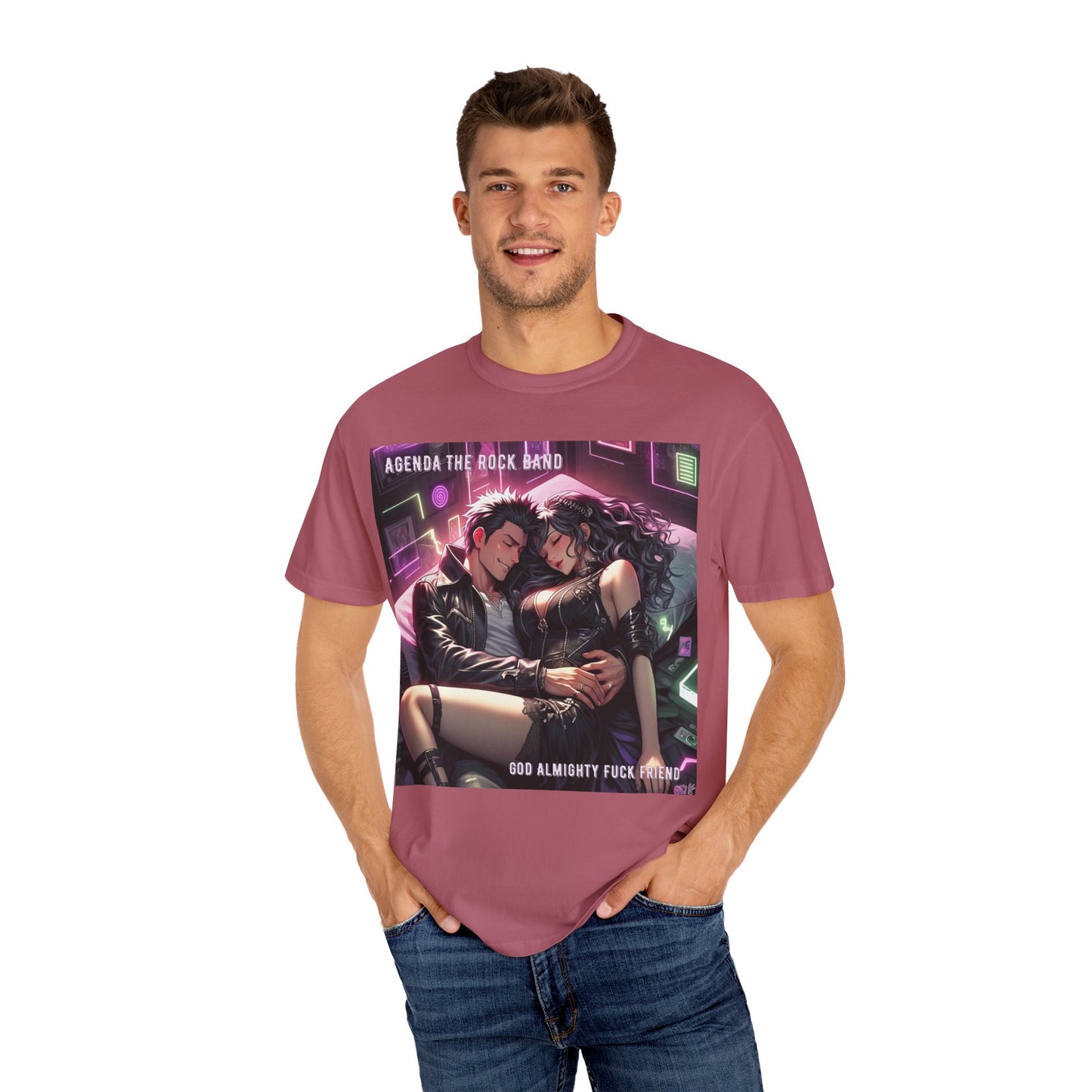 Rock Band Explicit Graphic T-Shirt, Vintage Music Tee, Unisex Kurt Cobain Shirt, Retro Style Apparel, Perfect for Concerts or Gifting