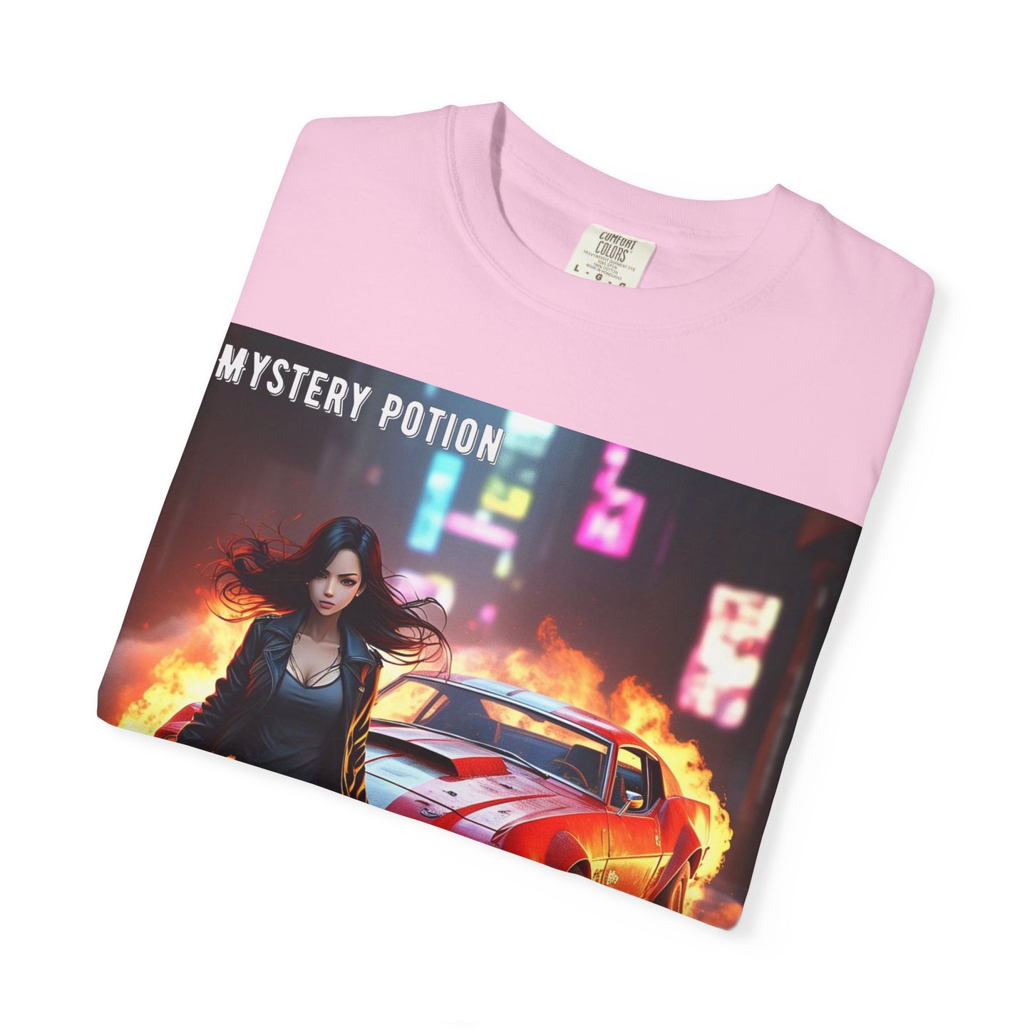Mystery Potion Graphic Tee, Unisex Cool T-Shirt, Casual Wear, Gift for Gamers, Summer Festival Top