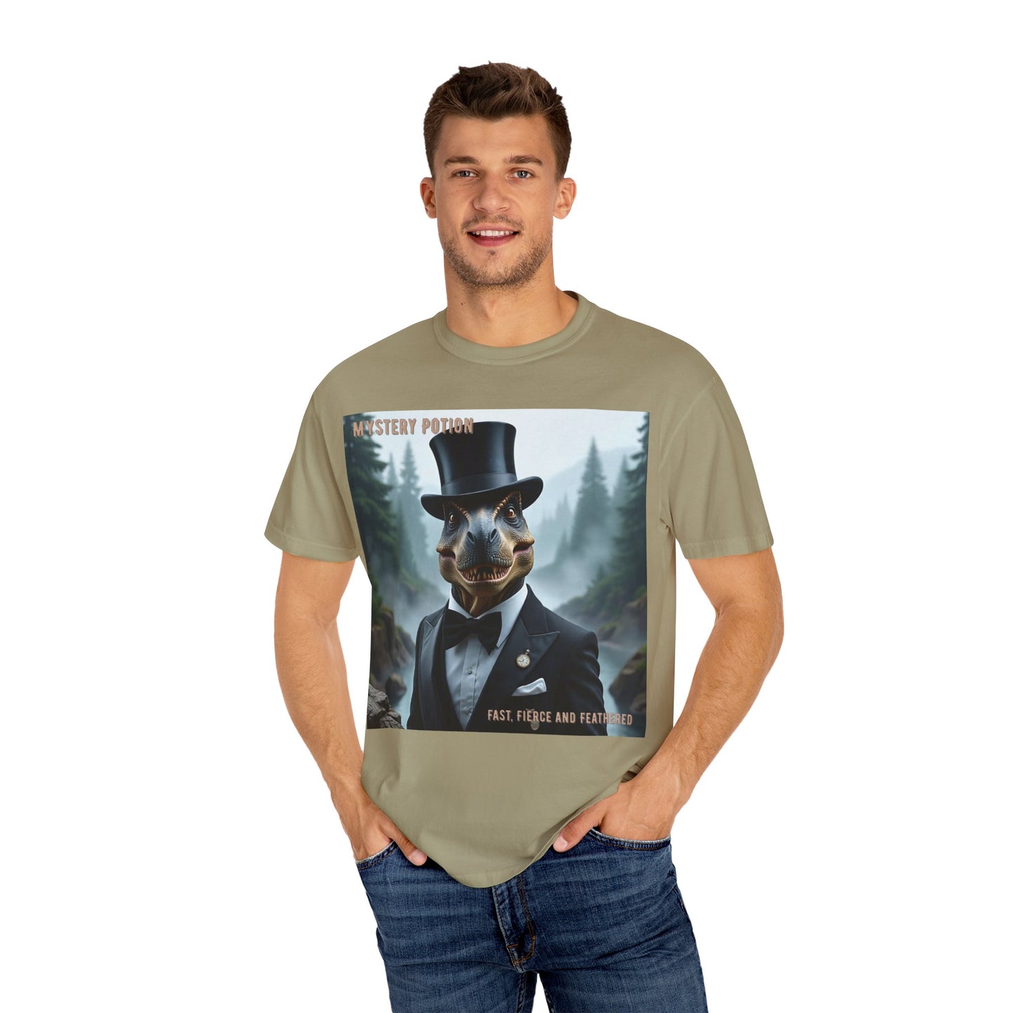 Mystery Potion T-shirt, Quirky Animal Graphic Tee, Fun Gift for Nature Lovers, Unique Fashion Statement, Casual Wear, Unisex Graphic Tee