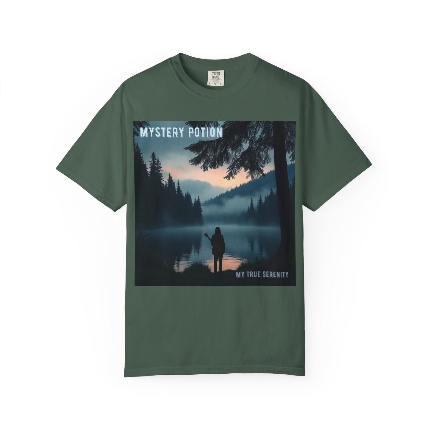 'My True Serenity' by Mystery Potion Unisex T-Shirt | Nature Lover Gift, Outdoor Adventure Tee, Casual Everyday Wear, Unique Graphic Shirt, Cozy and Stylish