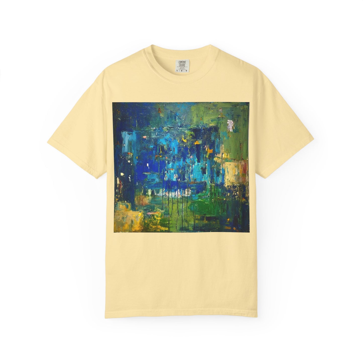 Artistic Unisex T-Shirt, Colorful Abstract Tee, Casual Wear, Gift for Art Lovers, Summer Essential, Unique Graphic Shirt