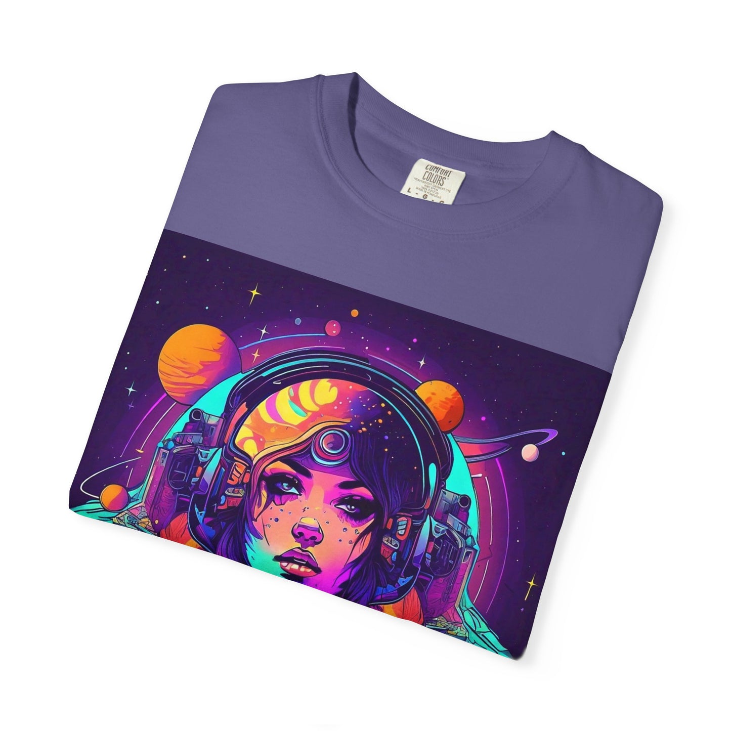 Astraluxe Unisex T-Shirt, Space Theme Tee, Gifts for Sci-Fi Lovers, Cosplay Costume, Festival Wear, Vintage Graphic Top