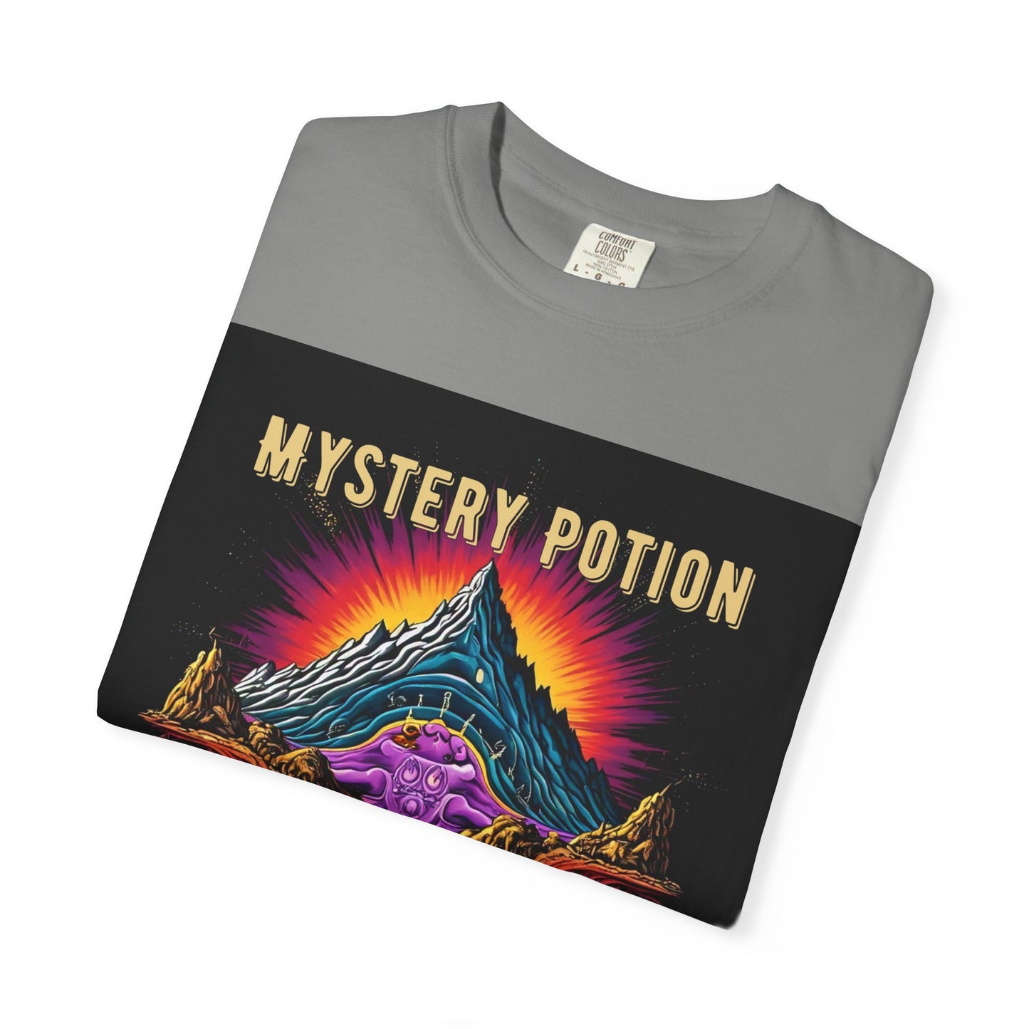 Mystical Graphic T-Shirt, "Nothing New Under The Sun" Vintage Aura Tee, Unisex Casual Wear, Unique Gift for Nature Lovers, Festival Essentials, Eco-Friendly Fashion