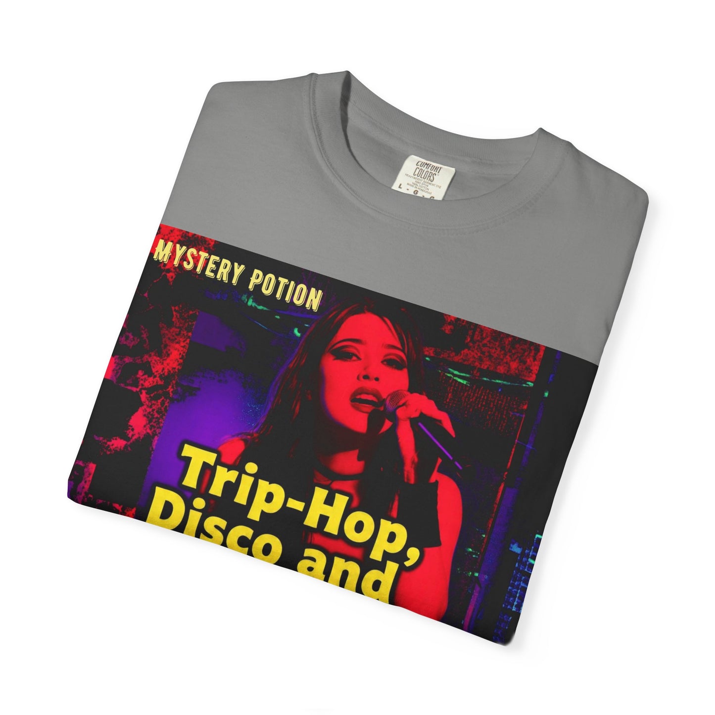 Trip Hop, Disco and Metal! Oh, What a Rush Vibrant Music-Themed Unisex T-shirt | Perfect Gift for Music Lovers, Concert Attendees, Band Merch, Festival Apparel, and Casual Wear