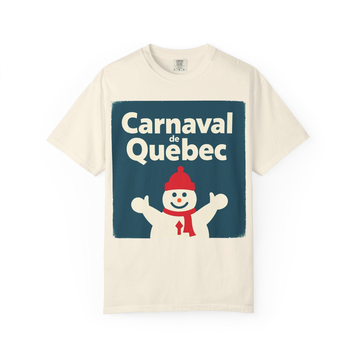 Quebec Carnaval Unisex T-Shirt, Winter Festival Tee, Handmade Vacation Souvenir, Holiday Gift Apparel, Quebec Celebration Shirt