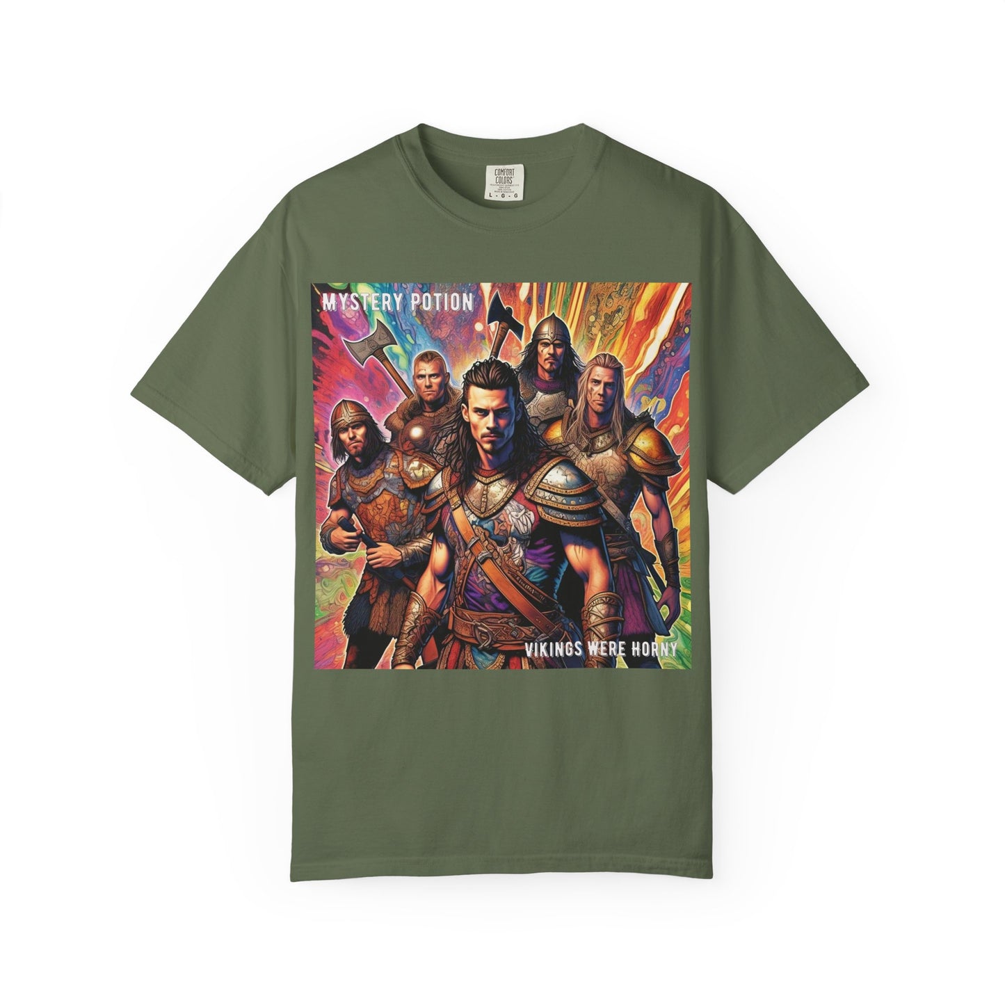 Viking-Themed Unisex T-Shirt, Adventure T-Shirt, Gaming Shirt, Mythology Tee, Fantasy Gift, Mystery Potion Shirt