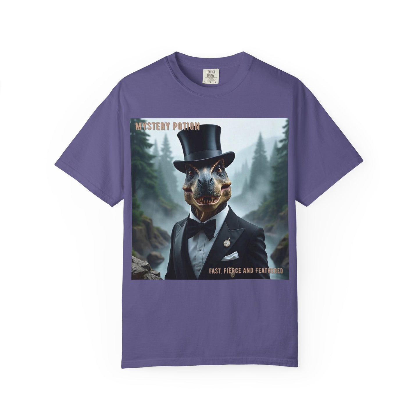 Mystery Potion T-shirt, Quirky Animal Graphic Tee, Fun Gift for Nature Lovers, Unique Fashion Statement, Casual Wear, Unisex Graphic Tee