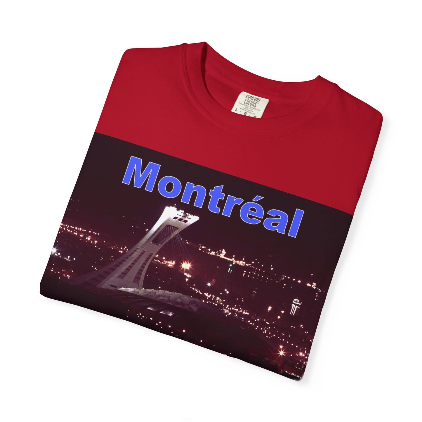 Montreal Night Skyline Unisex T-Shirt, City Love Tee, Travel Shirt, Gift for Her, Vintage Graphic Top
