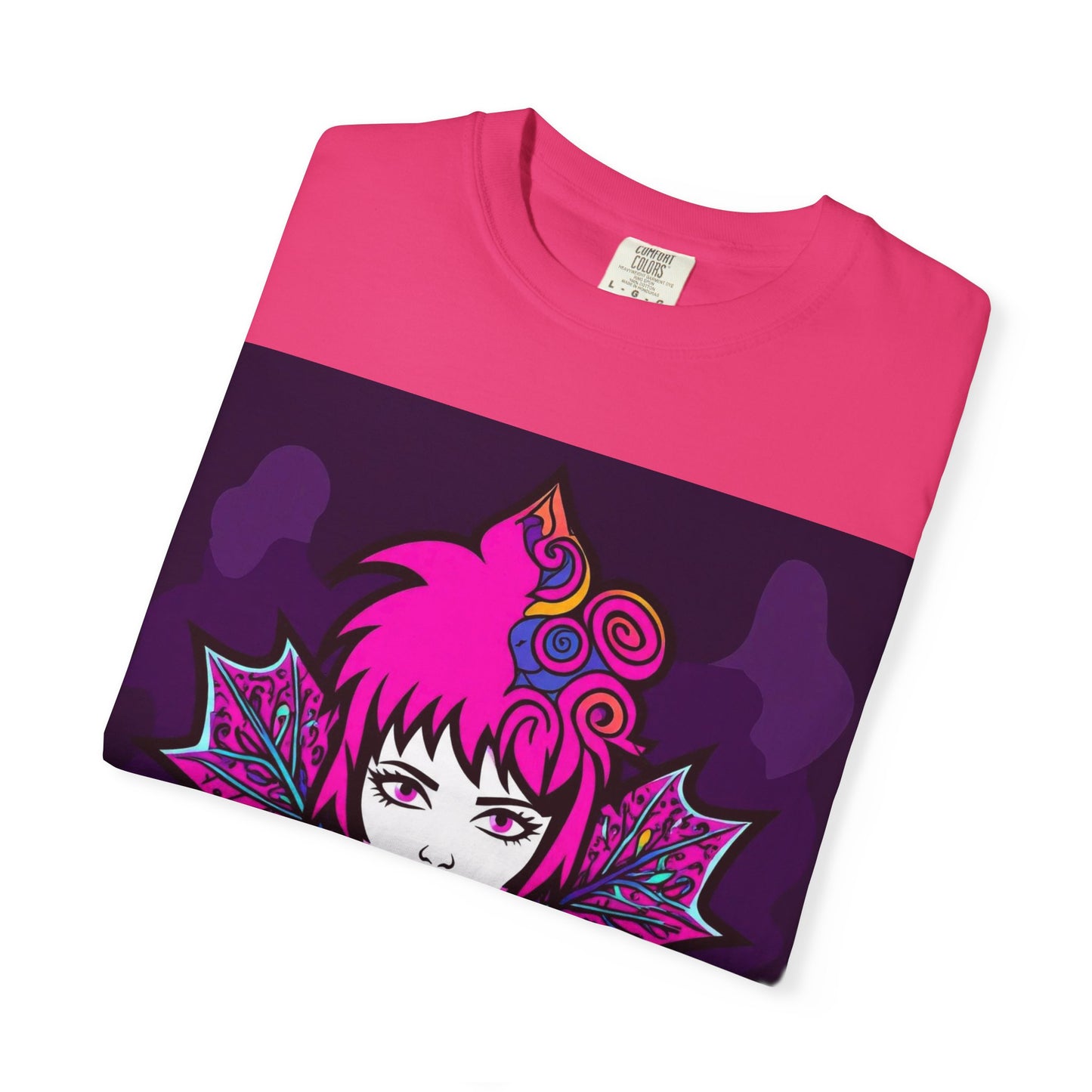 Emily The Maple Leaf Vibrant Graphic Tee: Retro Pop Art T-Shirt, Unique Gift, Casual Wear, Festival Fashion, Fun Style, Unisex Apparel