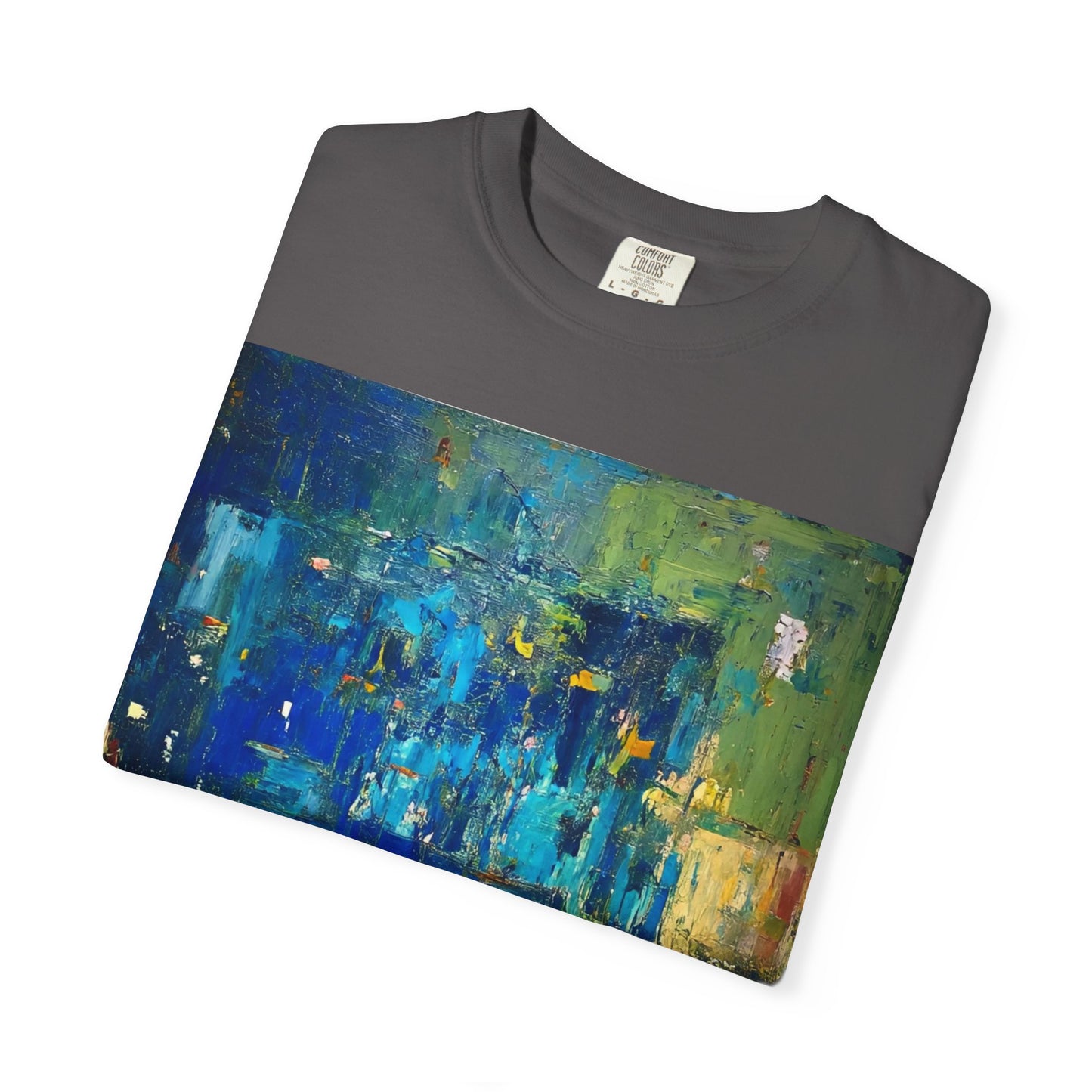Artistic Unisex T-Shirt, Colorful Abstract Tee, Casual Wear, Gift for Art Lovers, Summer Essential, Unique Graphic Shirt
