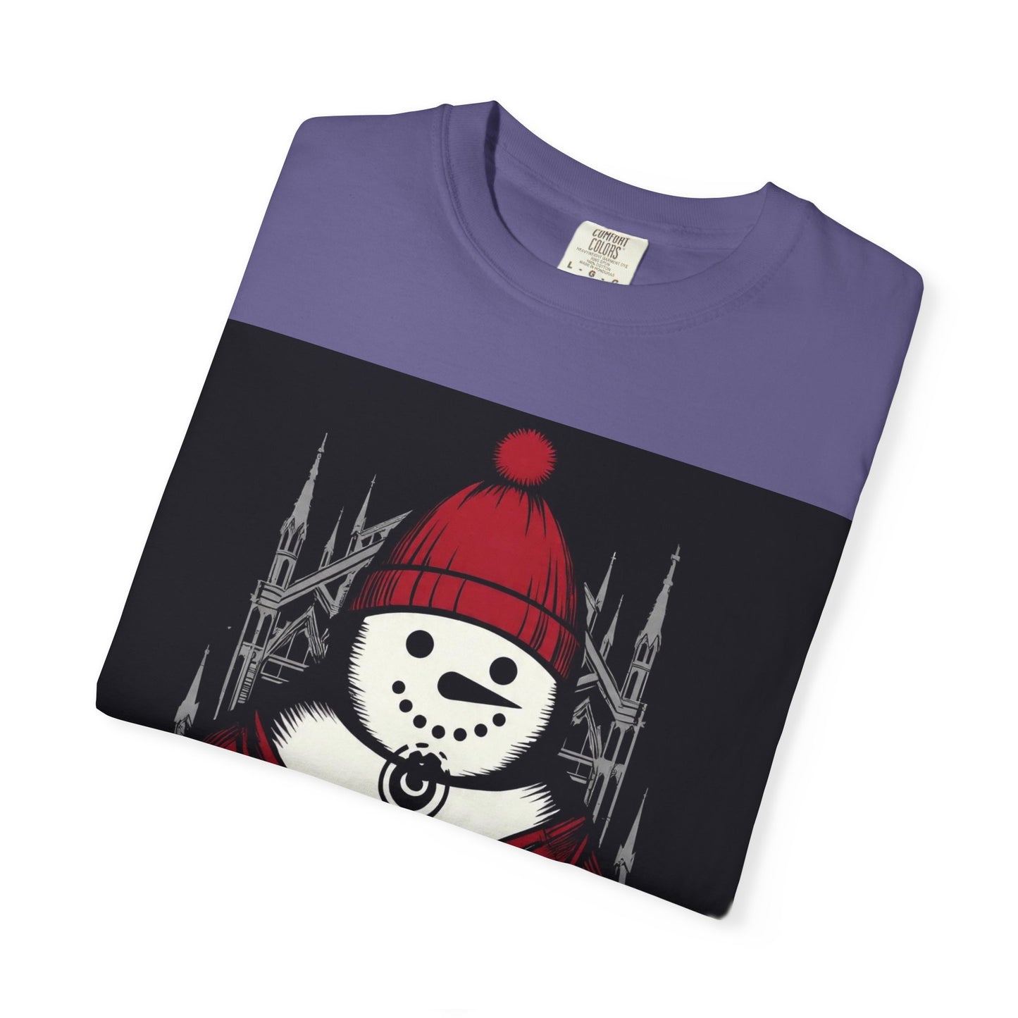 Carnaval de Québec Post-Goth T-shirt, Unisex Graphic Tee, Winter Festival Apparel, Holiday Gifts, Comfortable Everyday Wear