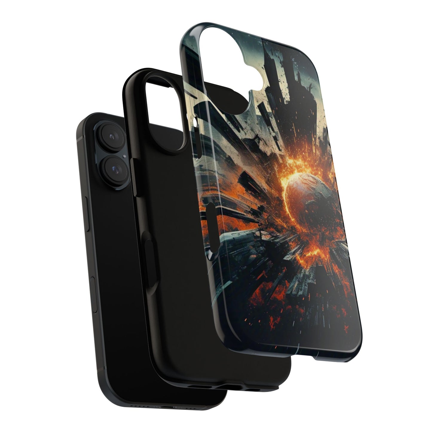 Apocalypse Tough Cases - Adventurous Phone Case, Cosmic Explosion Design, Perfect for Gamers, Space Lovers, Unique Gift Idea, Stylish Protection