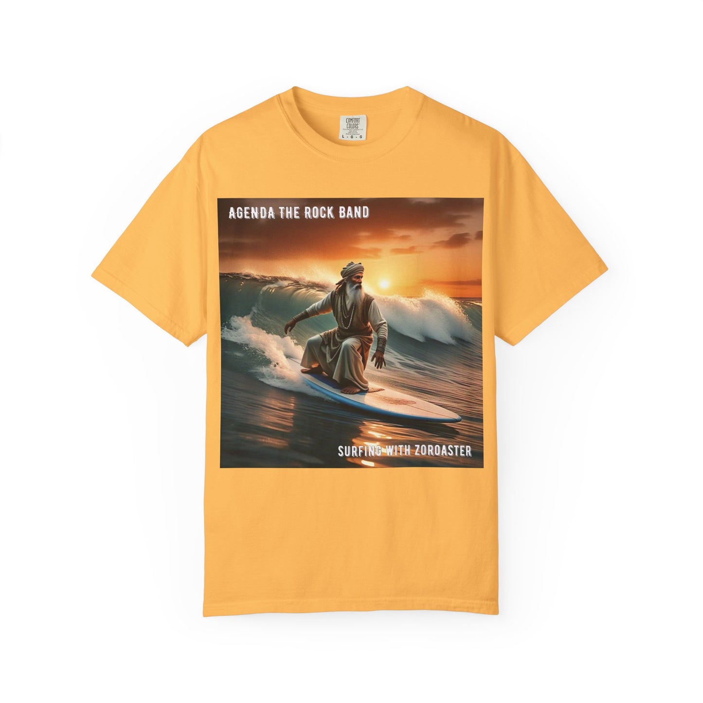 Surfing Rock Band T-Shirt, Unisex Vintage Tee, Casual Summer Wear, Perfect for Music Lovers, Beach Days, Concerts