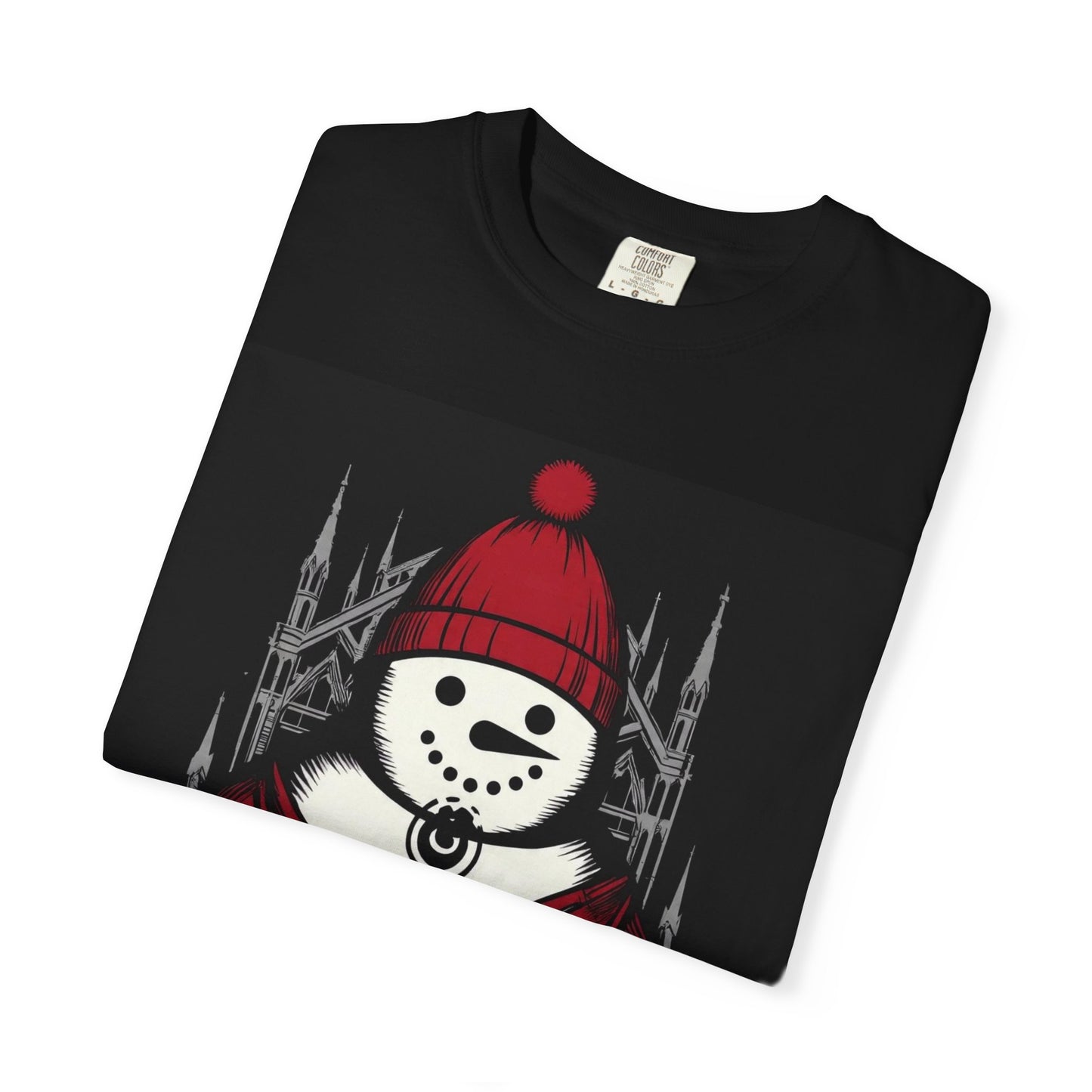 Carnaval de Québec Post-Goth T-shirt, Unisex Graphic Tee, Winter Festival Apparel, Holiday Gifts, Comfortable Everyday Wear