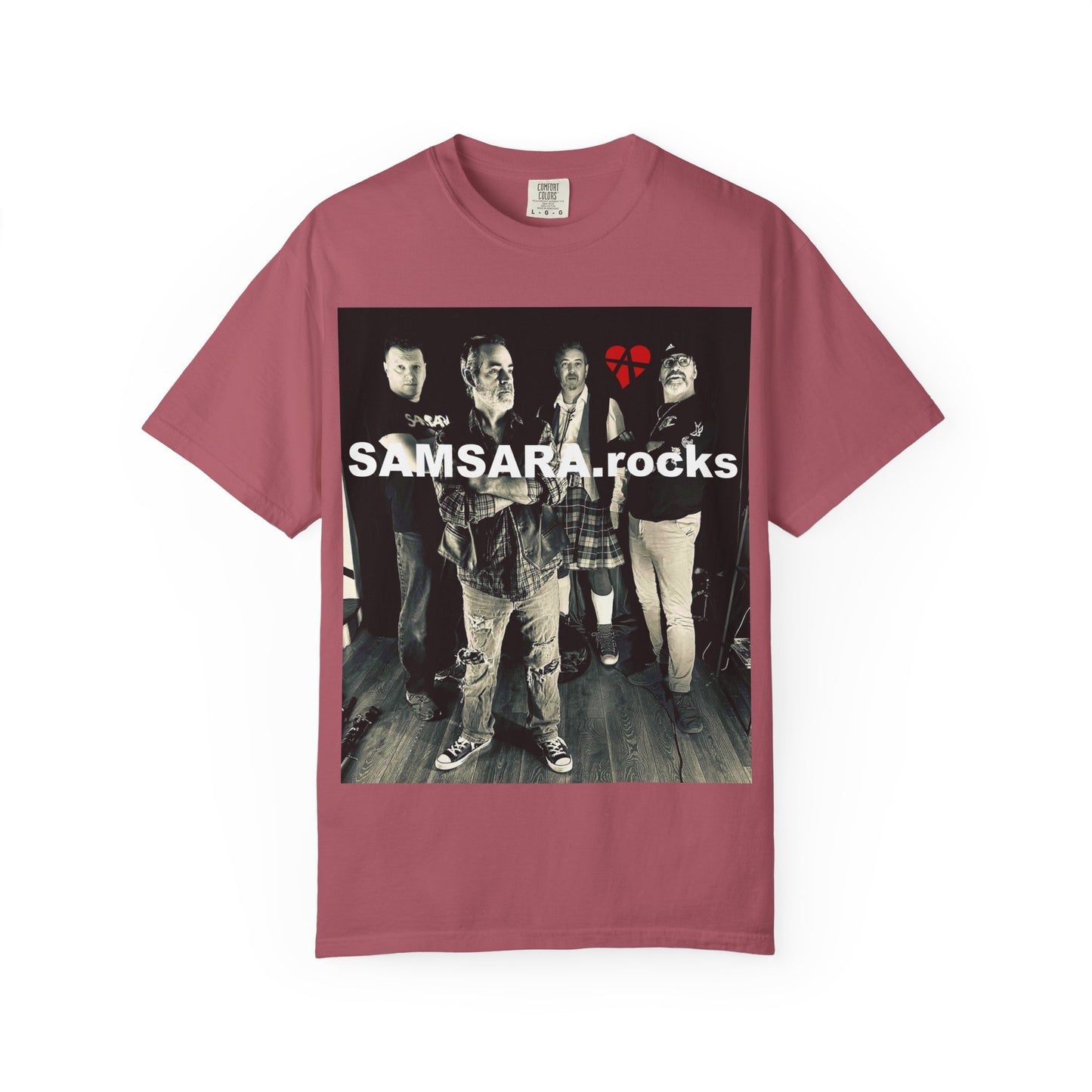 'Samsara Rocks' Official Unisex T-Shirt, Cool Band Tee, Music Lover Gift, Casual Style, Gift for Concert Goers, Rock Music Apparel