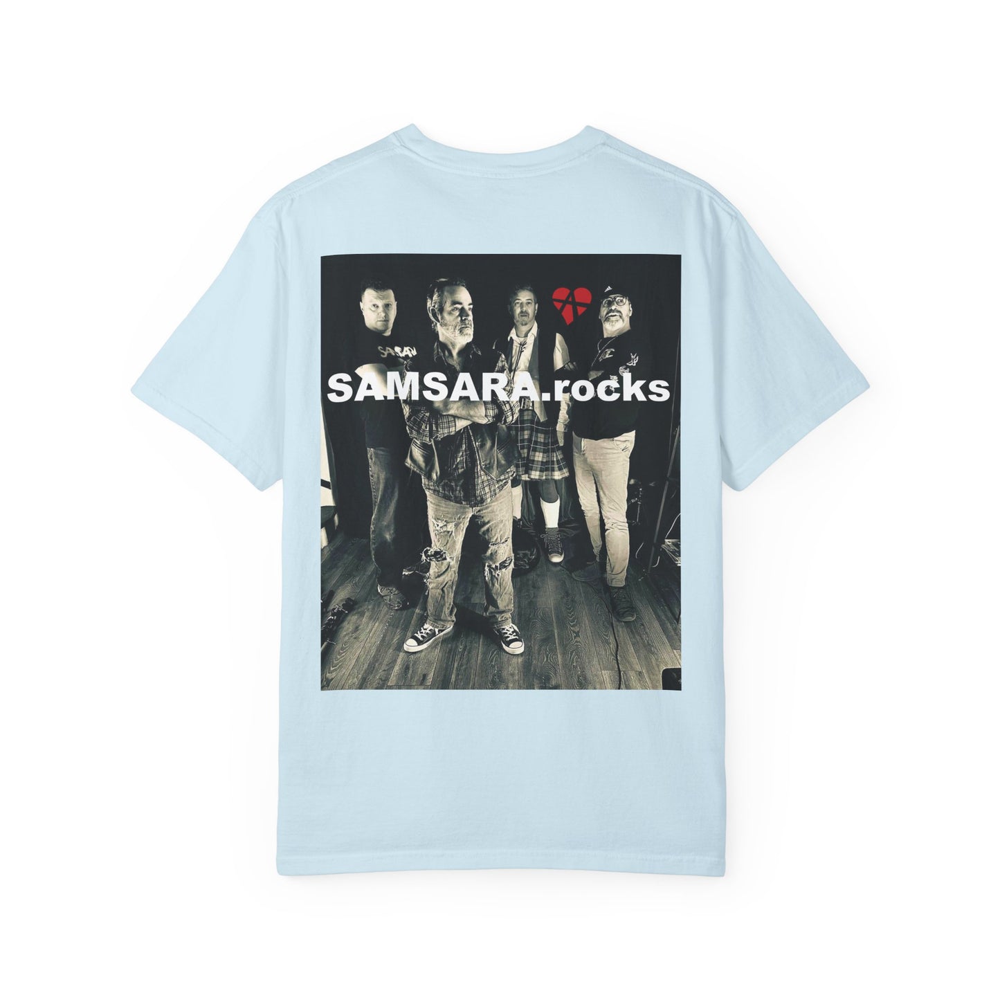 Samsara Rocks Unisex Music Graphic T-Shirt, Cool Band Tee, Vintage Concert Style, Perfect Gift for Music Lovers, Rock Festival Wear