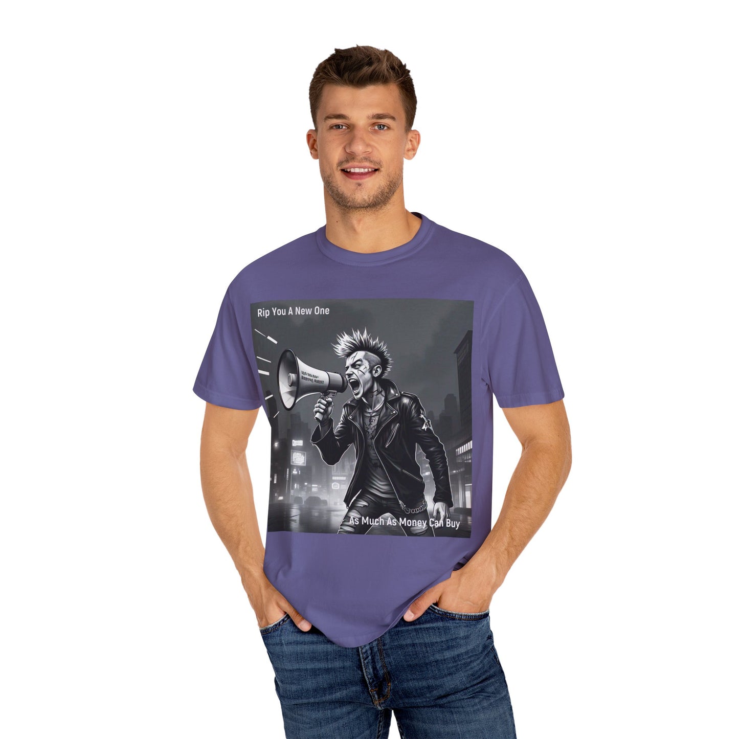 'As Much As Money Can Buy' by Rip You A New One, Edgy Graphic T-shirt featuring 'Rip You a New One' for Rebels, Rock Lovers, Unique Gifts, Band Merchandise, Casual Wear