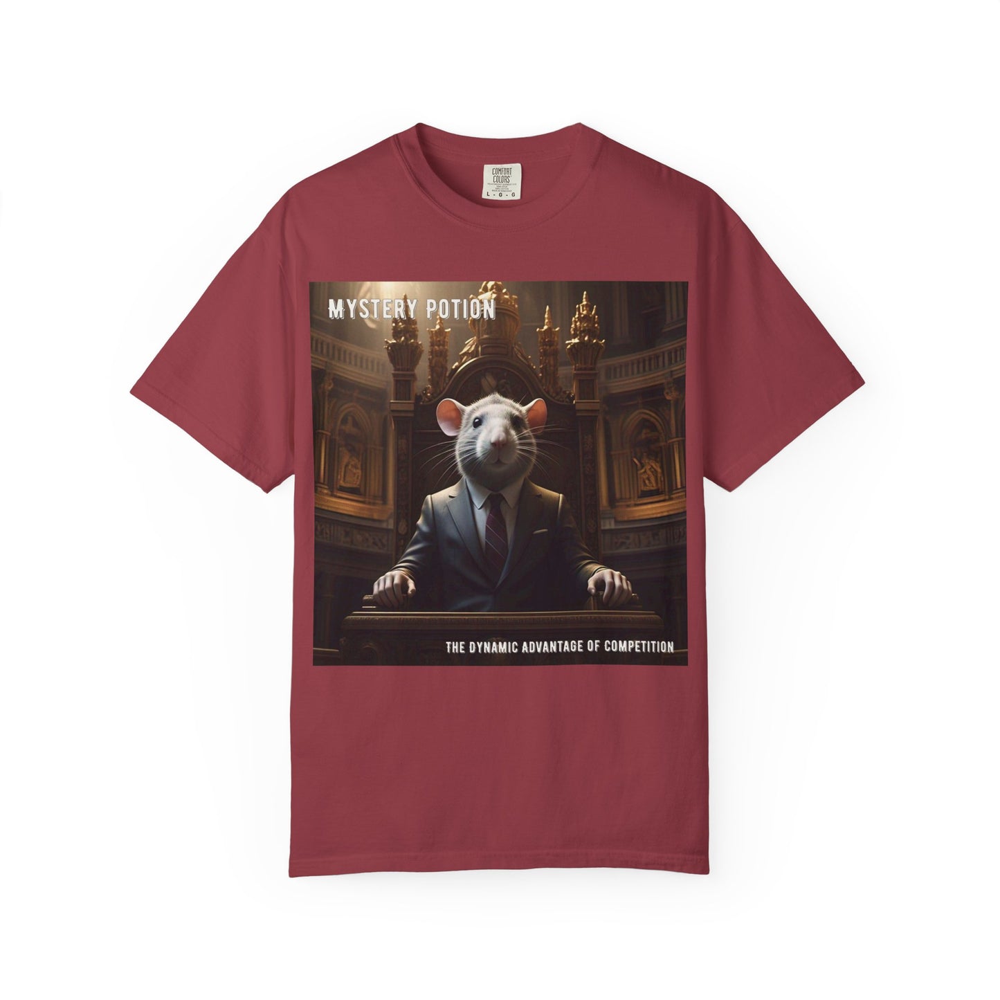 Mystery Potion Funny Unisex T-Shirt, Gift for Animal Lovers, Quirky Tee, Unique Graphic Shirt, Perfect for All Occasions