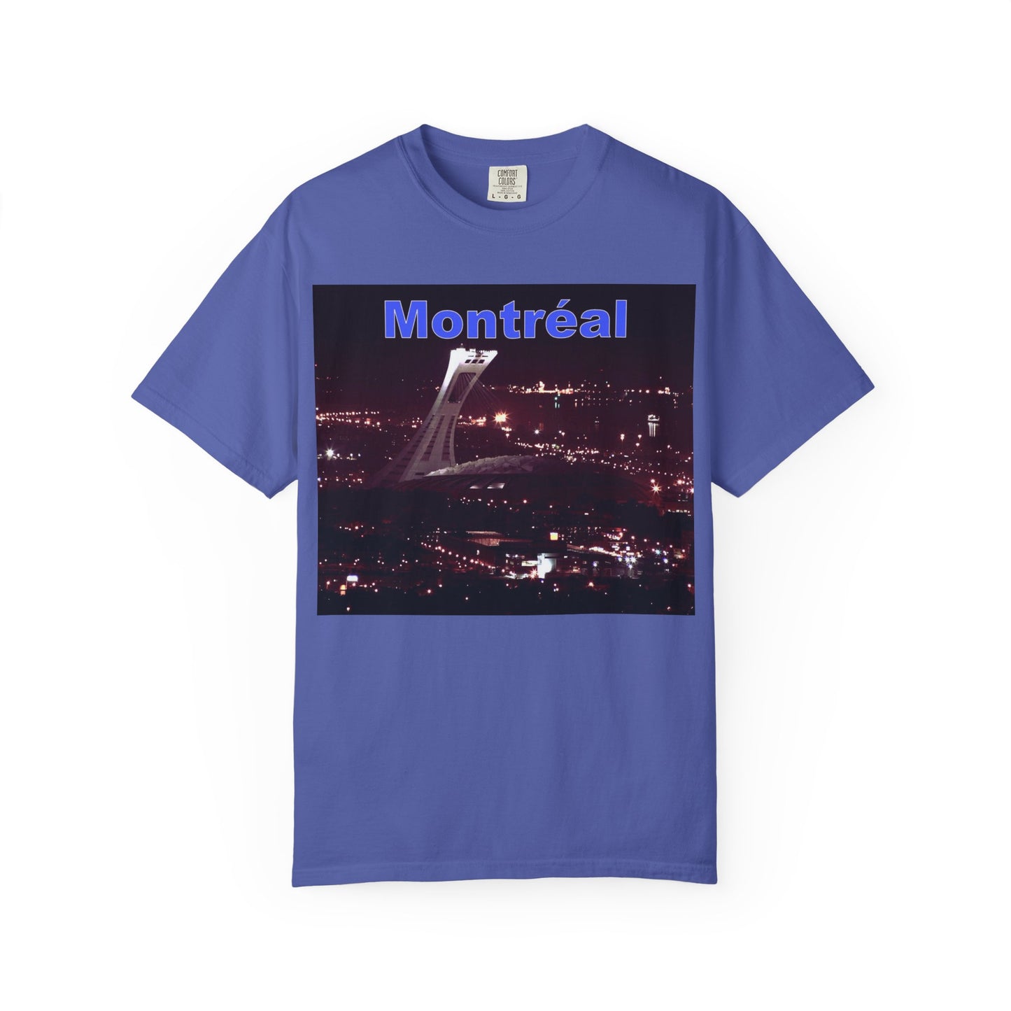 Montreal Night Skyline Unisex T-Shirt, City Love Tee, Travel Shirt, Gift for Her, Vintage Graphic Top
