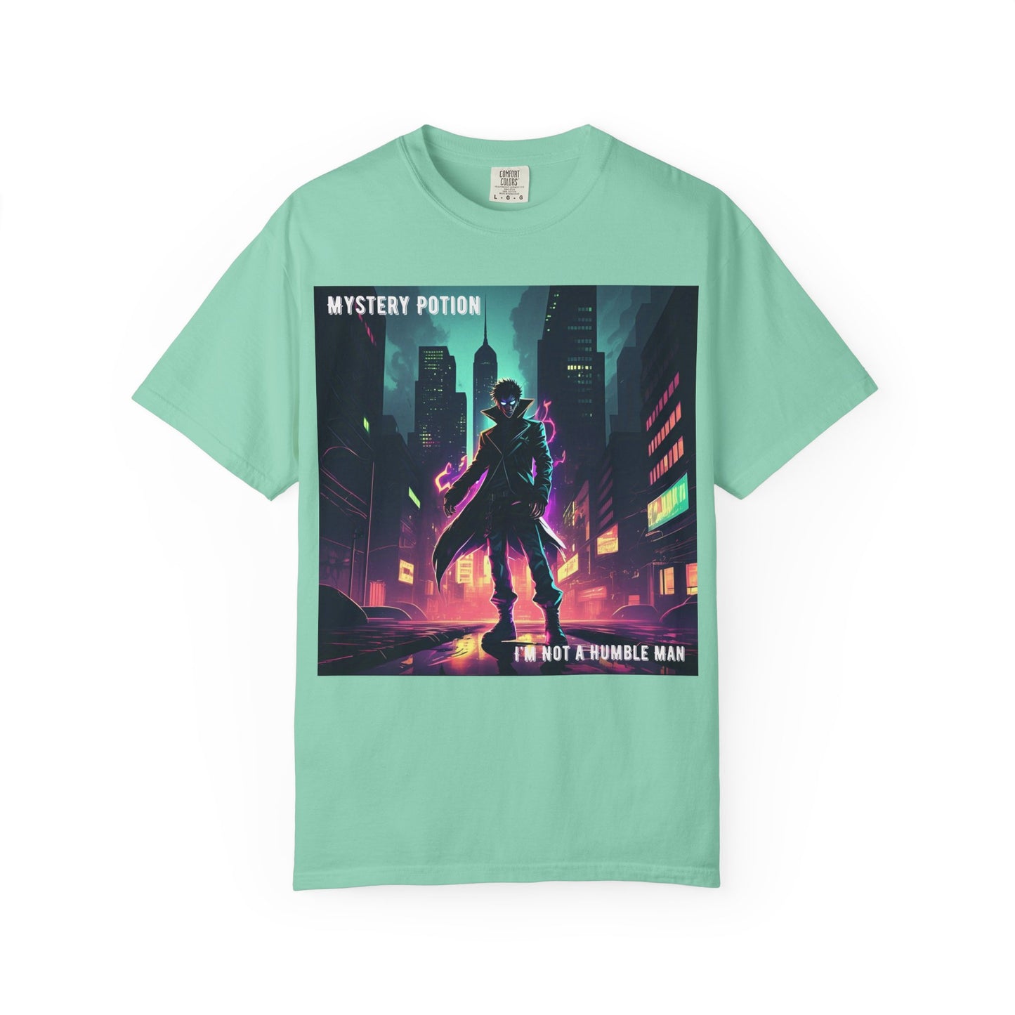 'I'm Not A Humble Man' Design, Mystery Potion Top Hit, Viral Musician's band T-shirt