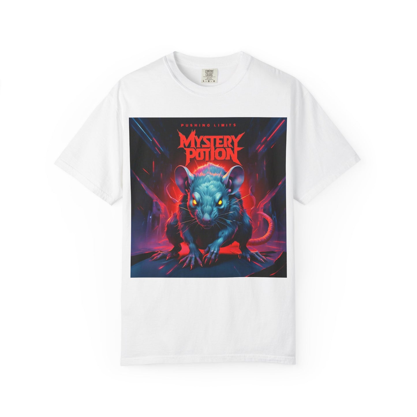 Pushing Limits by Mystery Potion T-Shirt, Unisex Graphic Tee, Unique Gift, Cool Casual Wear, Event Shirt, Fun Fashion Statement