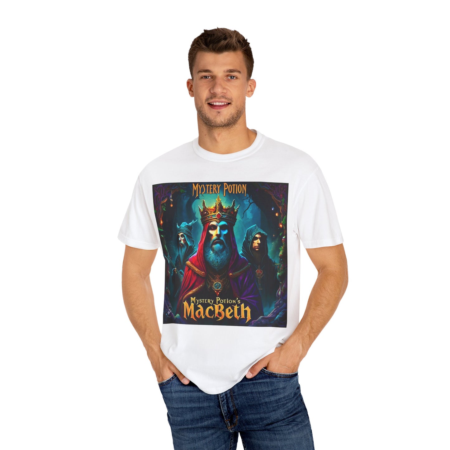 Mystery Potion Macbeth Shirt | Unisex T-Shirt for Fans, Halloween Costume, Literary Gifts, Theatre Lovers