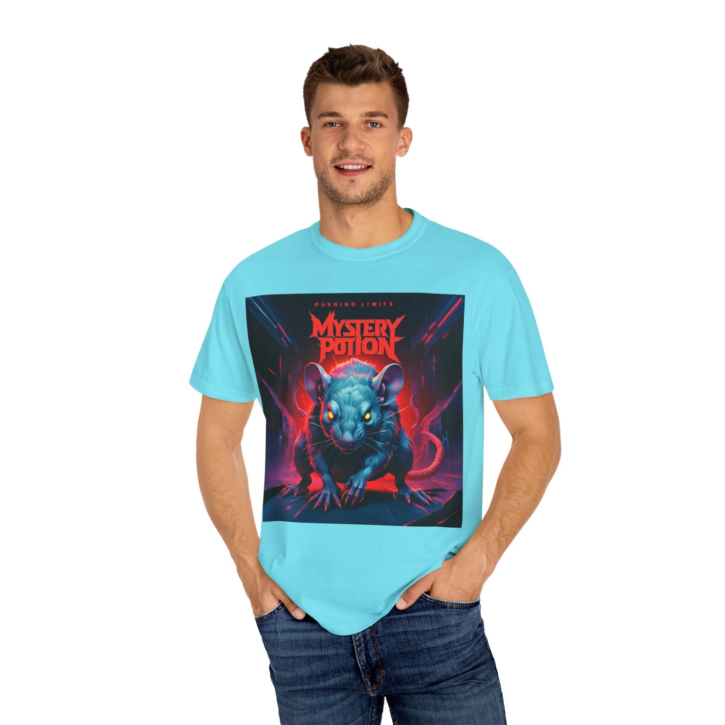 Pushing Limits by Mystery Potion T-Shirt, Unisex Graphic Tee, Unique Gift, Cool Casual Wear, Event Shirt, Fun Fashion Statement
