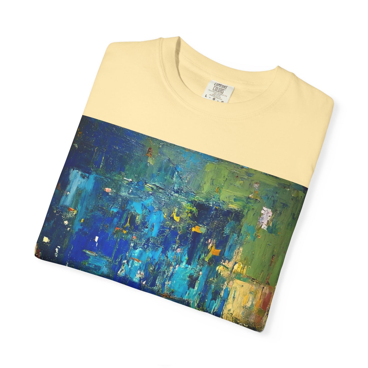 Artistic Unisex T-Shirt, Colorful Abstract Tee, Casual Wear, Gift for Art Lovers, Summer Essential, Unique Graphic Shirt