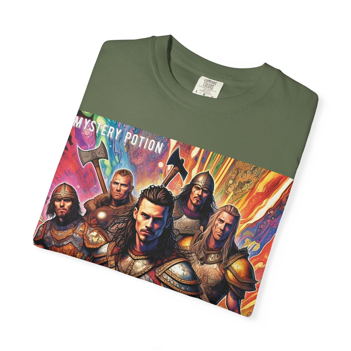 Viking-Themed Unisex T-Shirt, Adventure T-Shirt, Gaming Shirt, Mythology Tee, Fantasy Gift, Mystery Potion Shirt