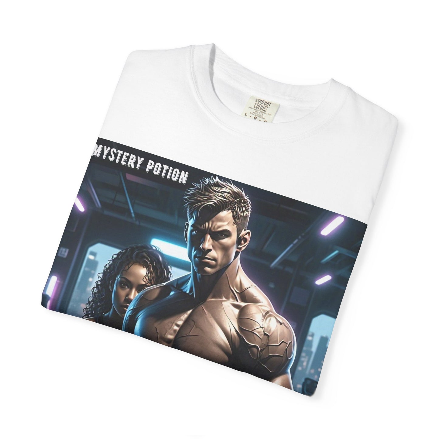 Mystery Potion Graphic T-Shirt - Unisex Casual Wear, Fitness Gift, Trendy Tee, Gamer Apparel, Everyday Style