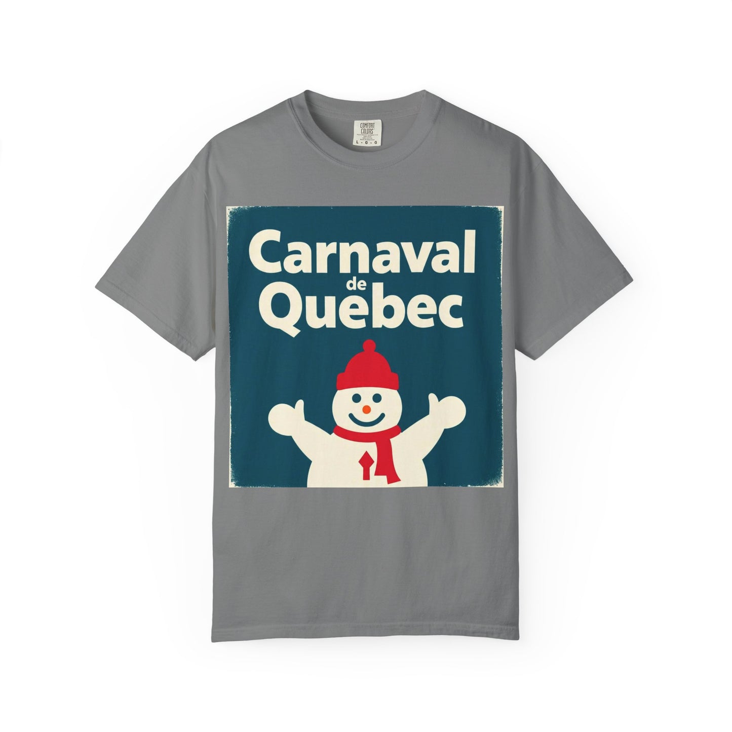 Quebec Carnaval Unisex T-Shirt, Winter Festival Tee, Handmade Vacation Souvenir, Holiday Gift Apparel, Quebec Celebration Shirt