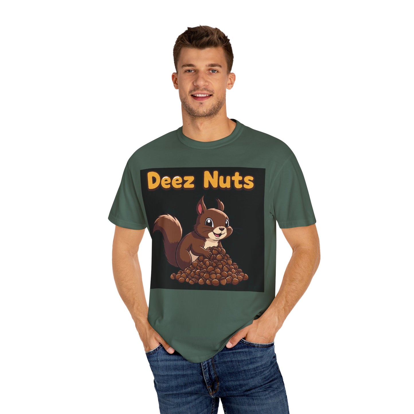 Funny Squirrel T-Shirt, Humor Tee for Friends, Gift for Nut Lovers, Quirky Apparel for Casual Outings, Perfect for Birthdays