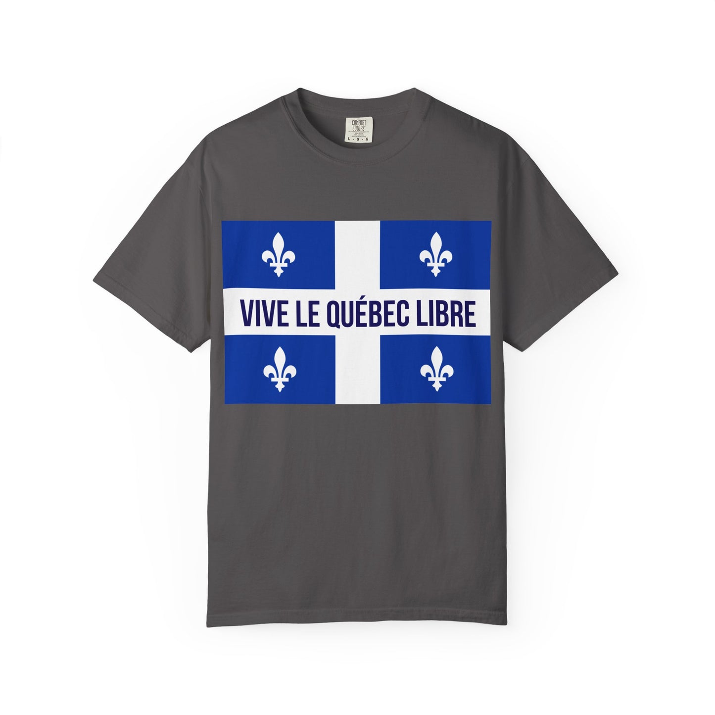 Vive le Québec Libre T-Shirt, Unisex Garment-Dyed Tee for Patriotic Celebrations, Canadian Pride Shirt, Quebec Independence Day [...]