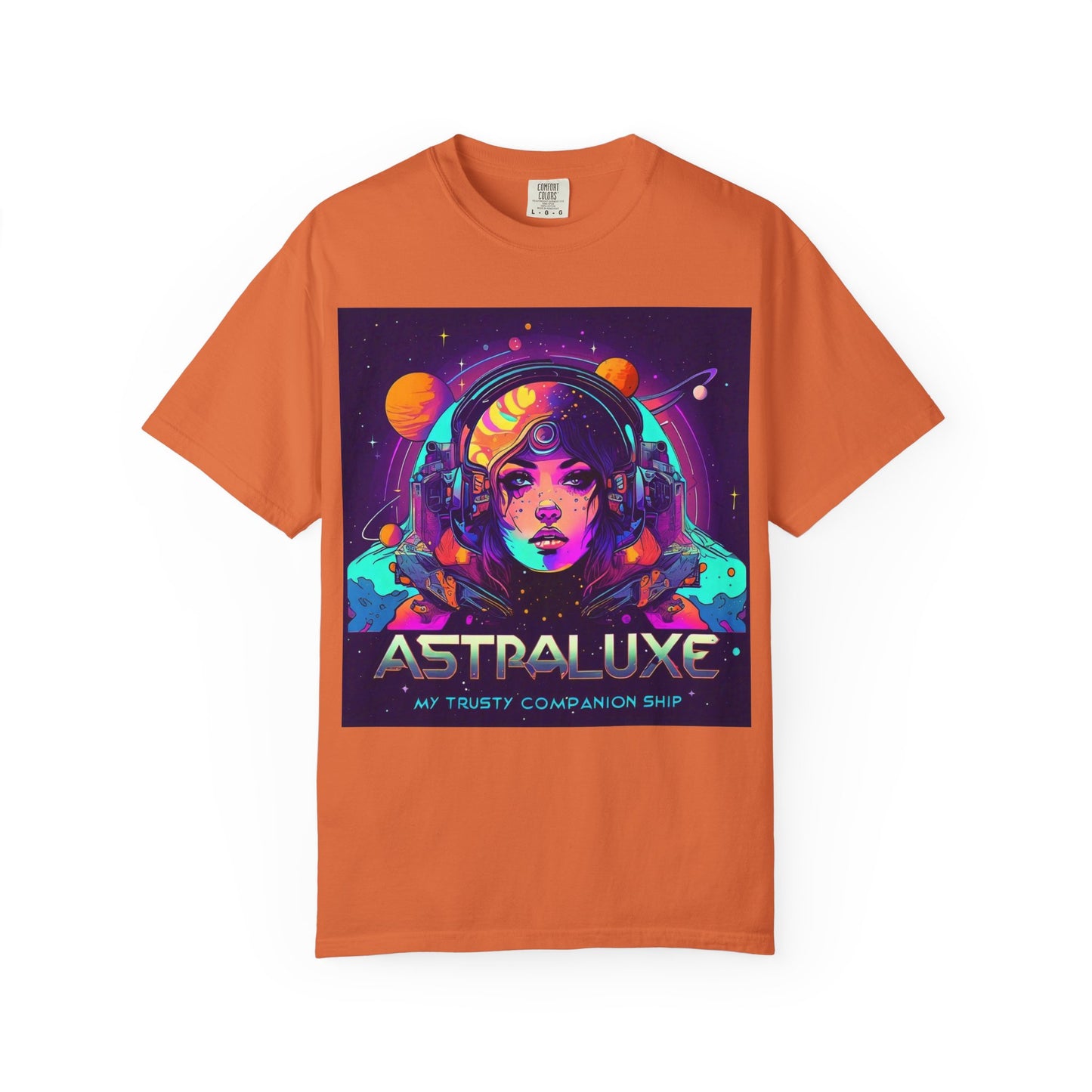 Astraluxe Unisex T-Shirt, Space Theme Tee, Gifts for Sci-Fi Lovers, Cosplay Costume, Festival Wear, Vintage Graphic Top
