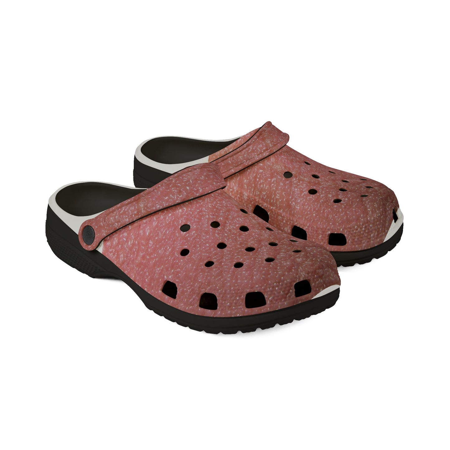 Deez Sandals are Nuts Cute skin textured EVA Foam Clogs, Comfortable Indoor/Outdoor Shoes, Perfect for Summer, Garden, and Everyday Wear