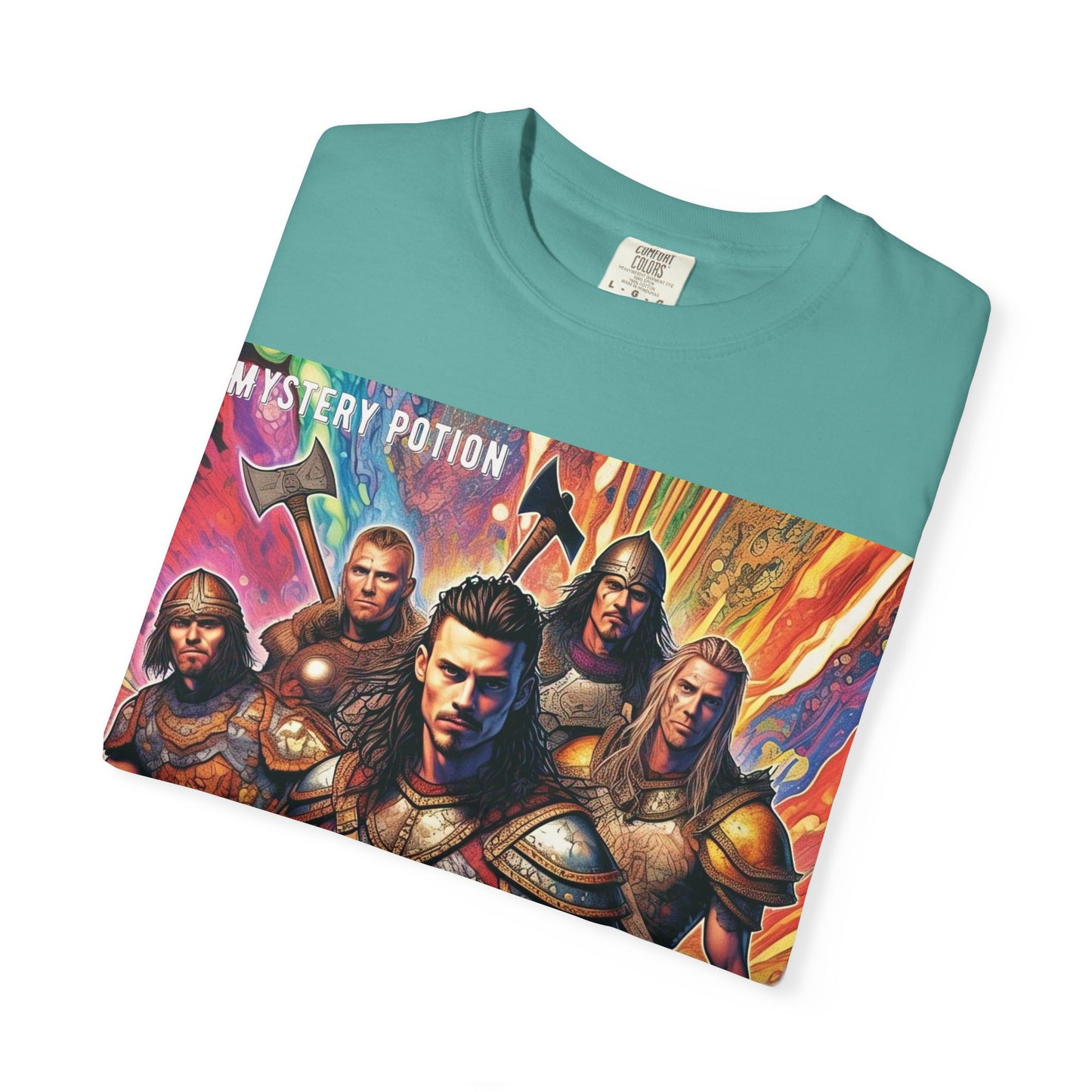 Viking-Themed Unisex T-Shirt, Adventure T-Shirt, Gaming Shirt, Mythology Tee, Fantasy Gift, Mystery Potion Shirt