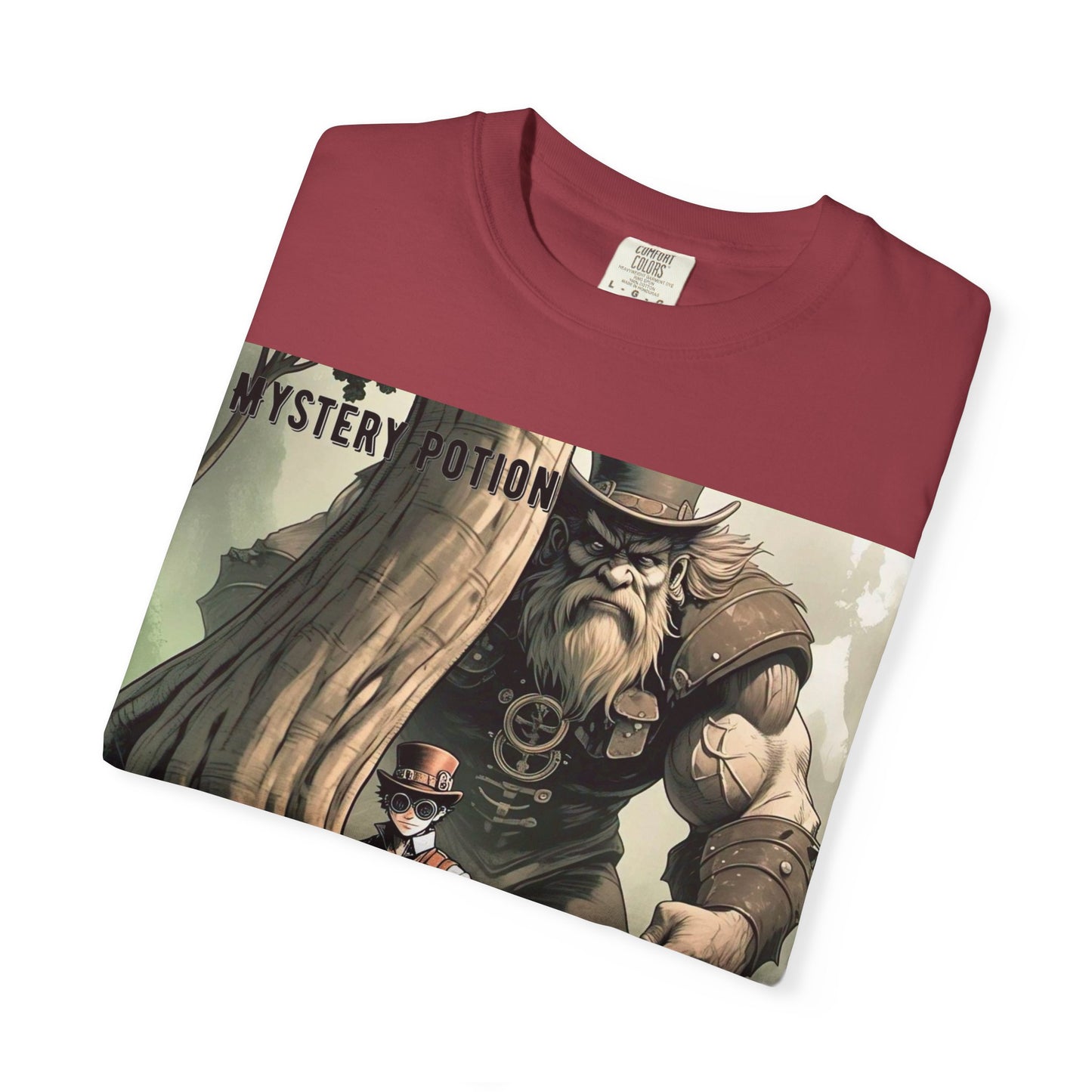 Mystery Potion Adventure T-Shirt, Fantasy Shirt, Unisex Graphic Tee, Gamer Gift, Nature Lover Gift, Cool T-Shirt for Events