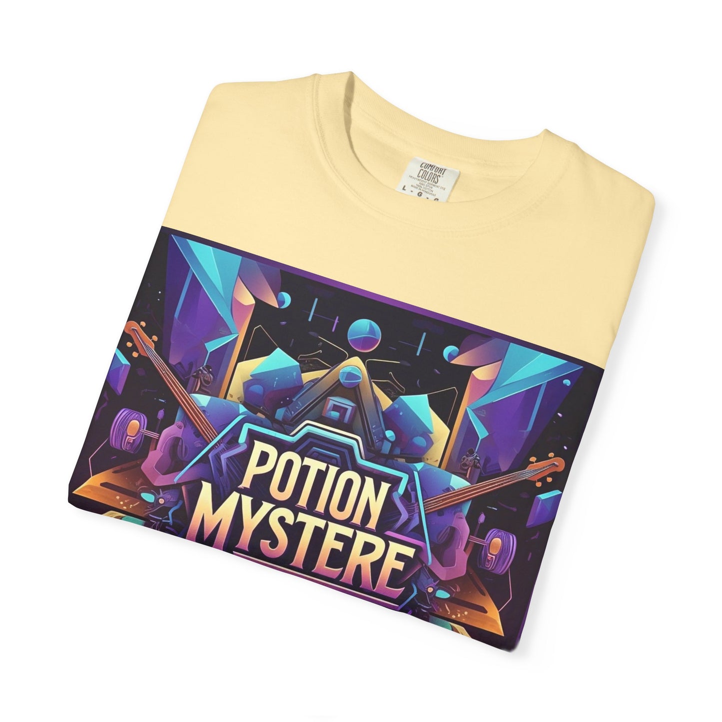 Potion Mystere Graphic Tee, Artistic Unisex Shirt, Handmade Gift, Festival Apparel, Unique Art T-shirt